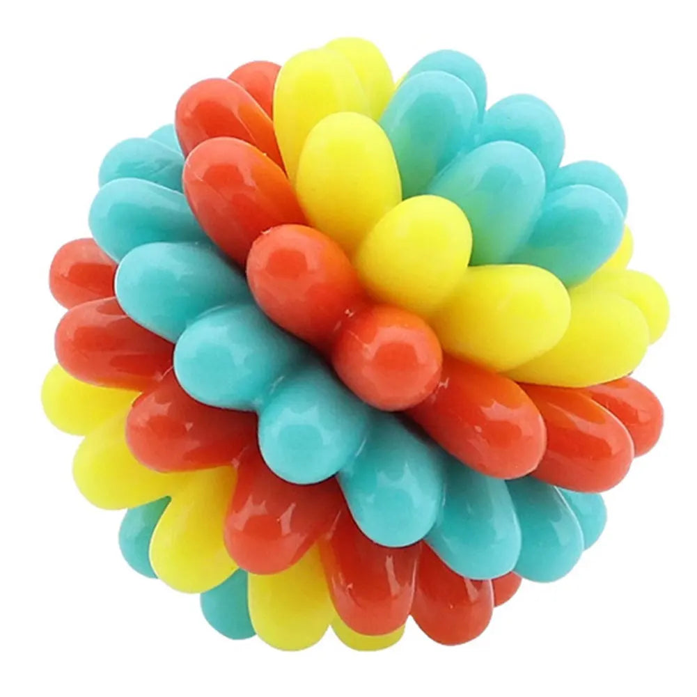 Puppy Teeth Biting Ball Interesting Dog Toy Ball Interactive Relieve Toy for Dog Indoor Outdoor Playing Chewing Toy Pet Supplies