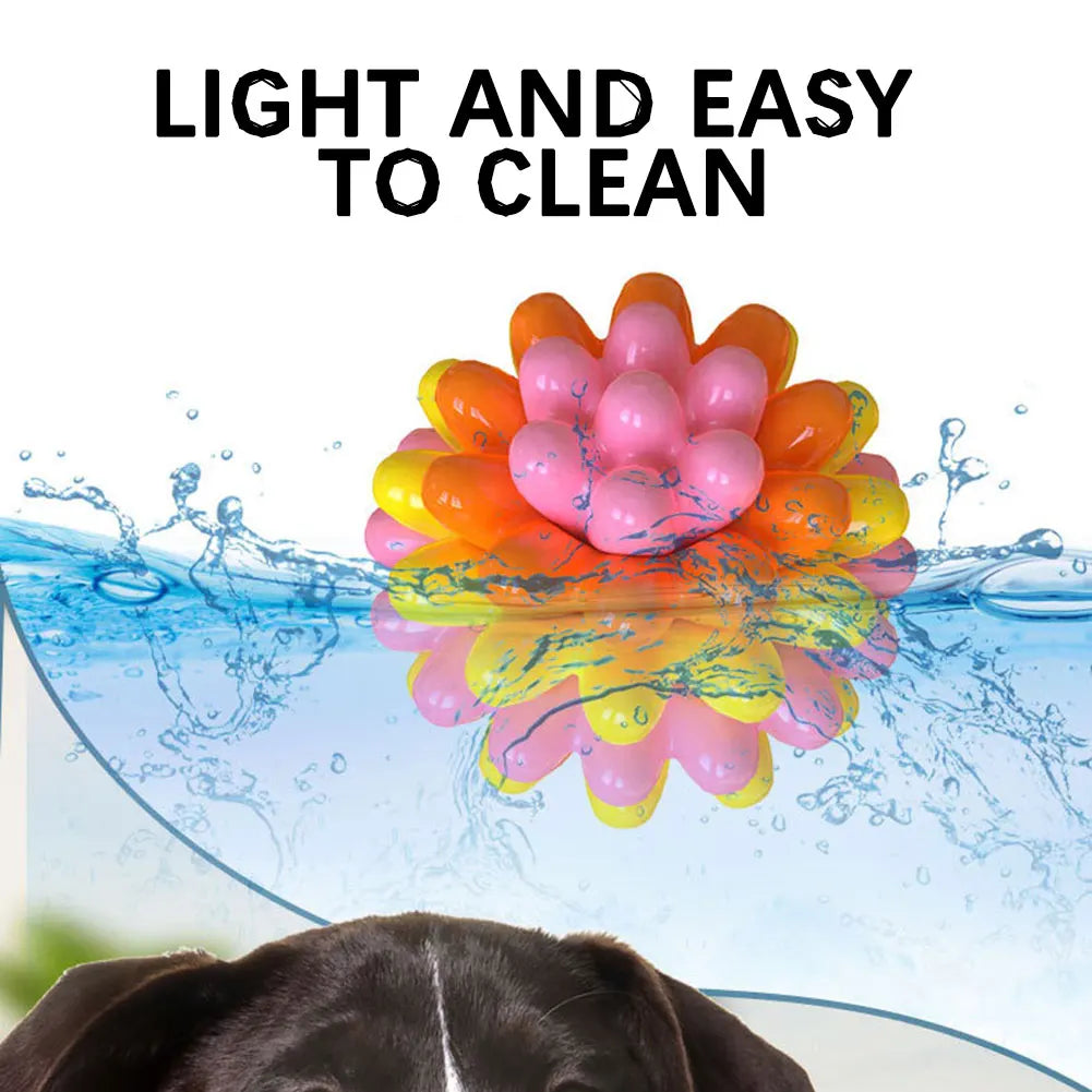 Puppy Teeth Biting Ball Interesting Dog Toy Ball Interactive Relieve Toy for Dog Indoor Outdoor Playing Chewing Toy Pet Supplies