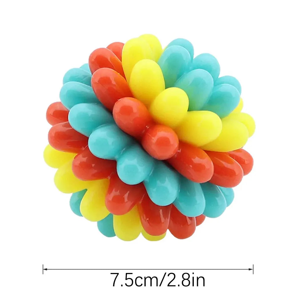 Puppy Teeth Biting Ball Interesting Dog Toy Ball Interactive Relieve Toy for Dog Indoor Outdoor Playing Chewing Toy Pet Supplies