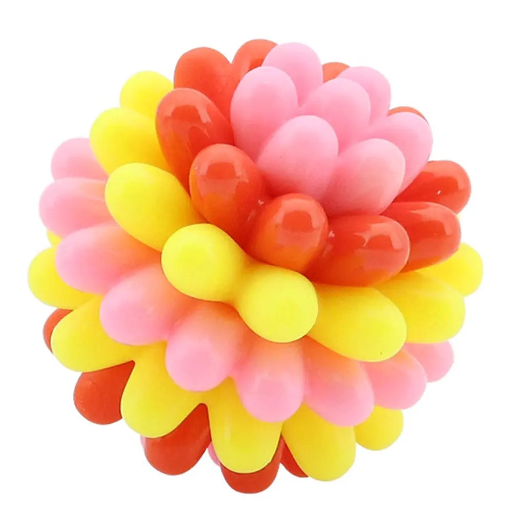 Puppy Teeth Biting Ball Interesting Dog Toy Ball Interactive Relieve Toy for Dog Indoor Outdoor Playing Chewing Toy Pet Supplies