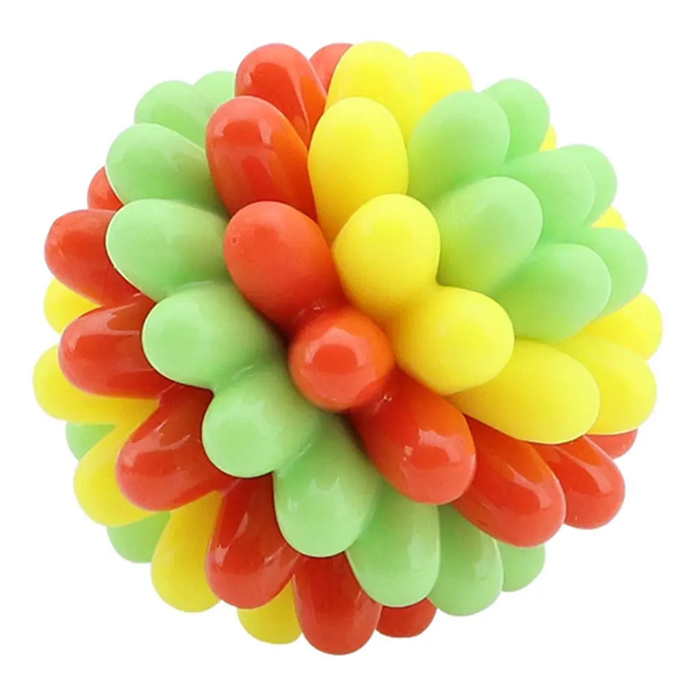 Puppy Teeth Biting Ball Interesting Dog Toy Ball Interactive Relieve Toy for Dog Indoor Outdoor Playing Chewing Toy Pet Supplies