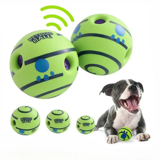 Dog Toy Funny Interactive Giggle Ball Toy for Dog Grind Teeth and Relieve Boredom Dog Wear-resistant Chew Toys Pet supplies